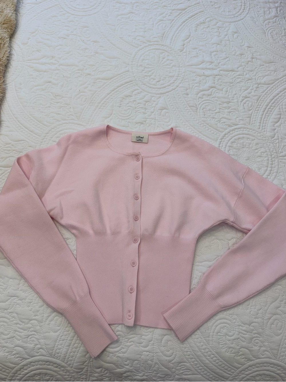 Wilfred Villa Pink Golightly Cardigan 🩷